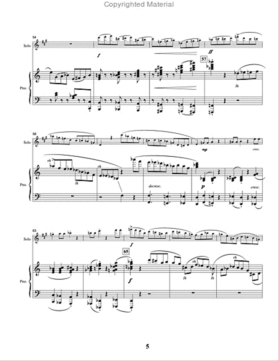 Sapphire Sapphire Alto Saxophone scores gallery preview page 6