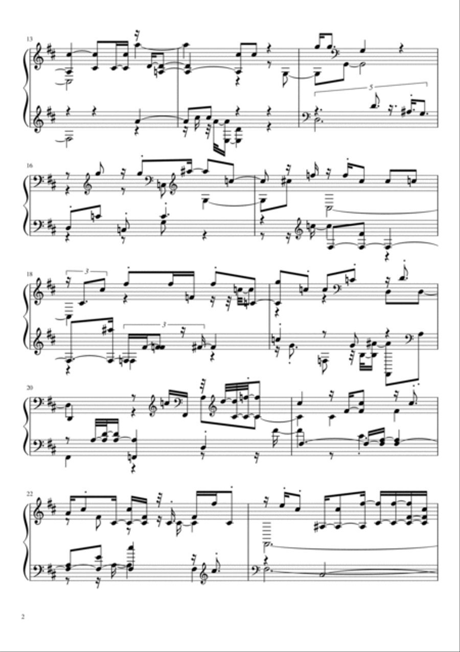 wind and birds wind and birds String Duet scores gallery preview page 2