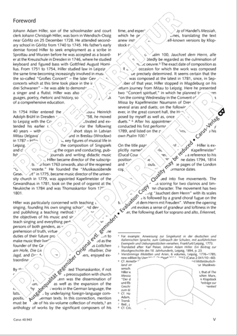 Shout to the Lord, all the earth (Jauchzet dem Herrn, alle Welt) 4-Part scores gallery preview page 6