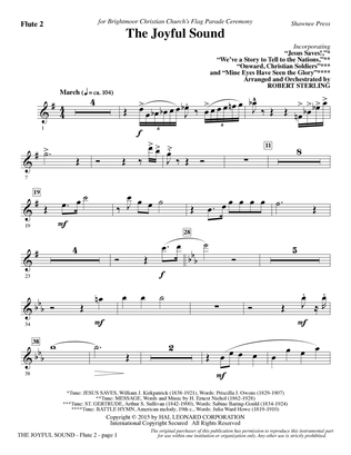 The Joyful Sound - Flute 2
