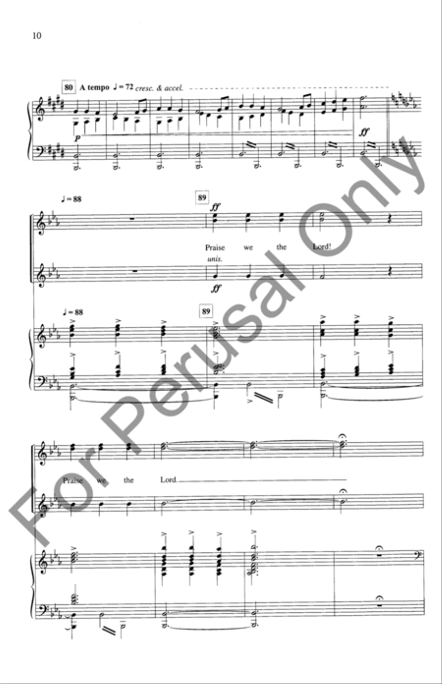 Carol To Beauty (Choral Score) SSAA scores gallery preview page 9