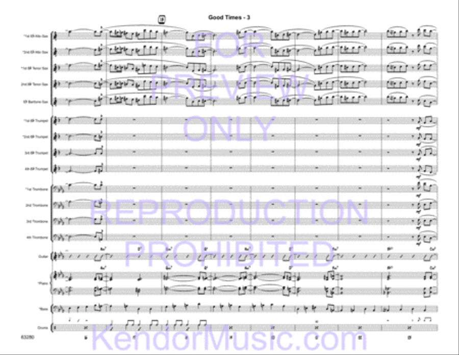 Good Times Jazz Ensemble scores gallery preview page 5