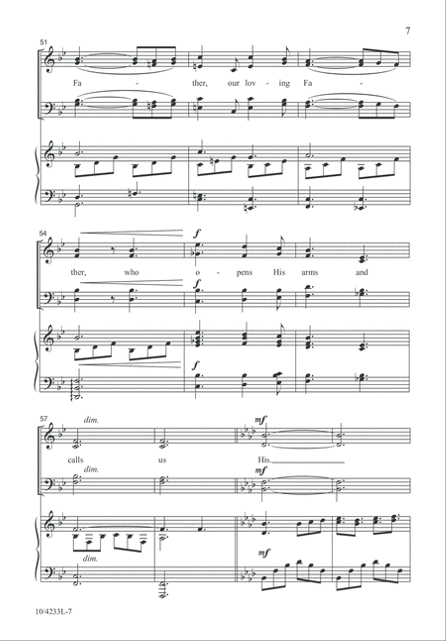 I Thank the Father I Thank the Father 4-Part scores gallery preview page 7