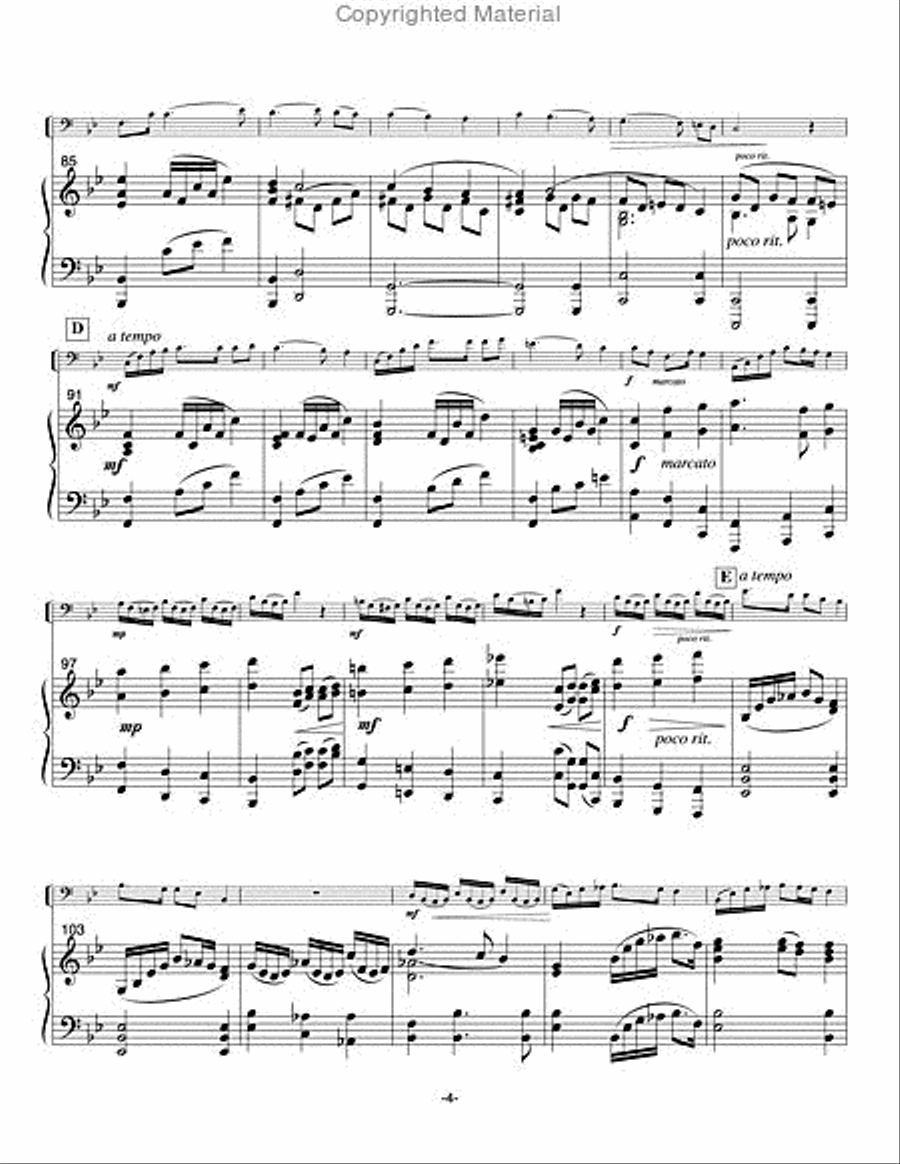 Concerto del Garda Concerto del Garda Euphonium scores gallery preview page 7