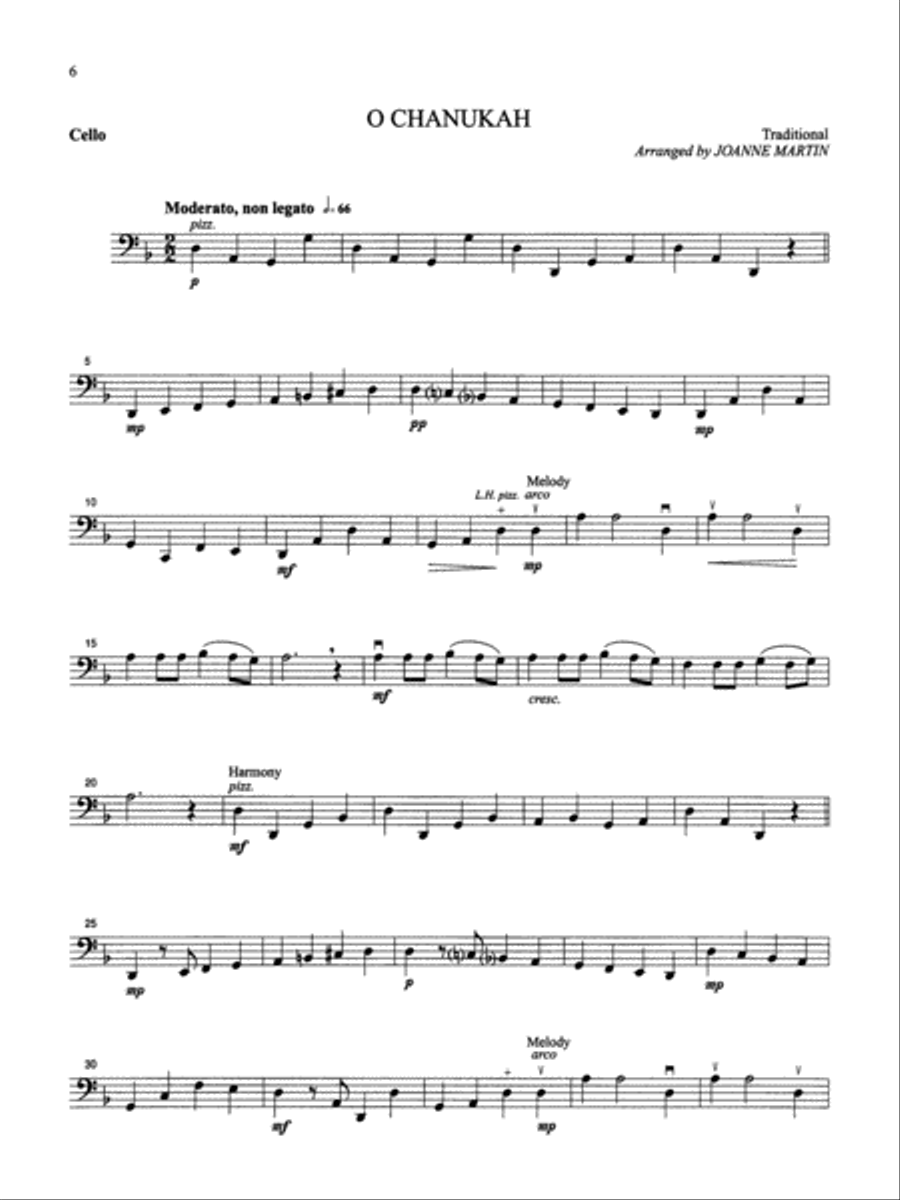 More Festive Strings for String Quartet or String Orchestra String Quartet scores gallery preview page 10