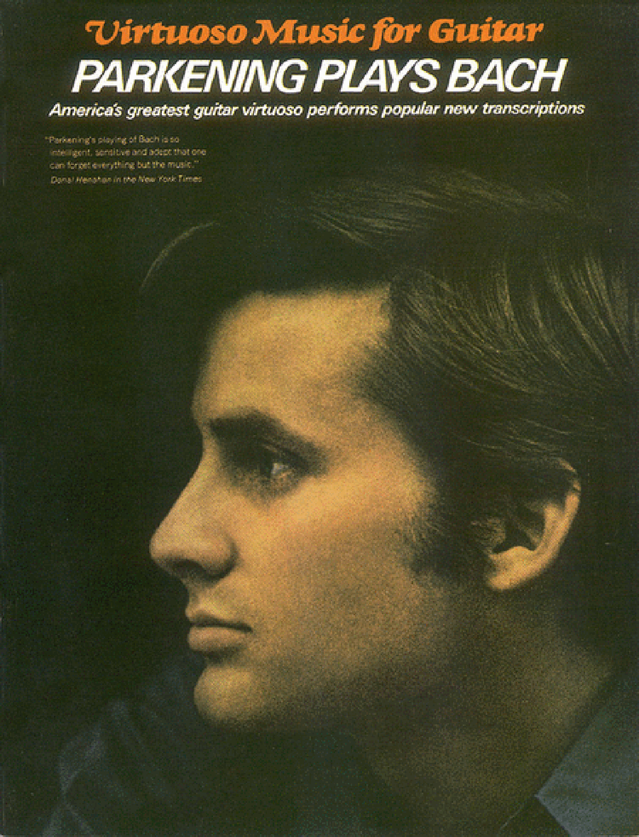Parkening Plays Bach Classical Guitar scores gallery preview page 1