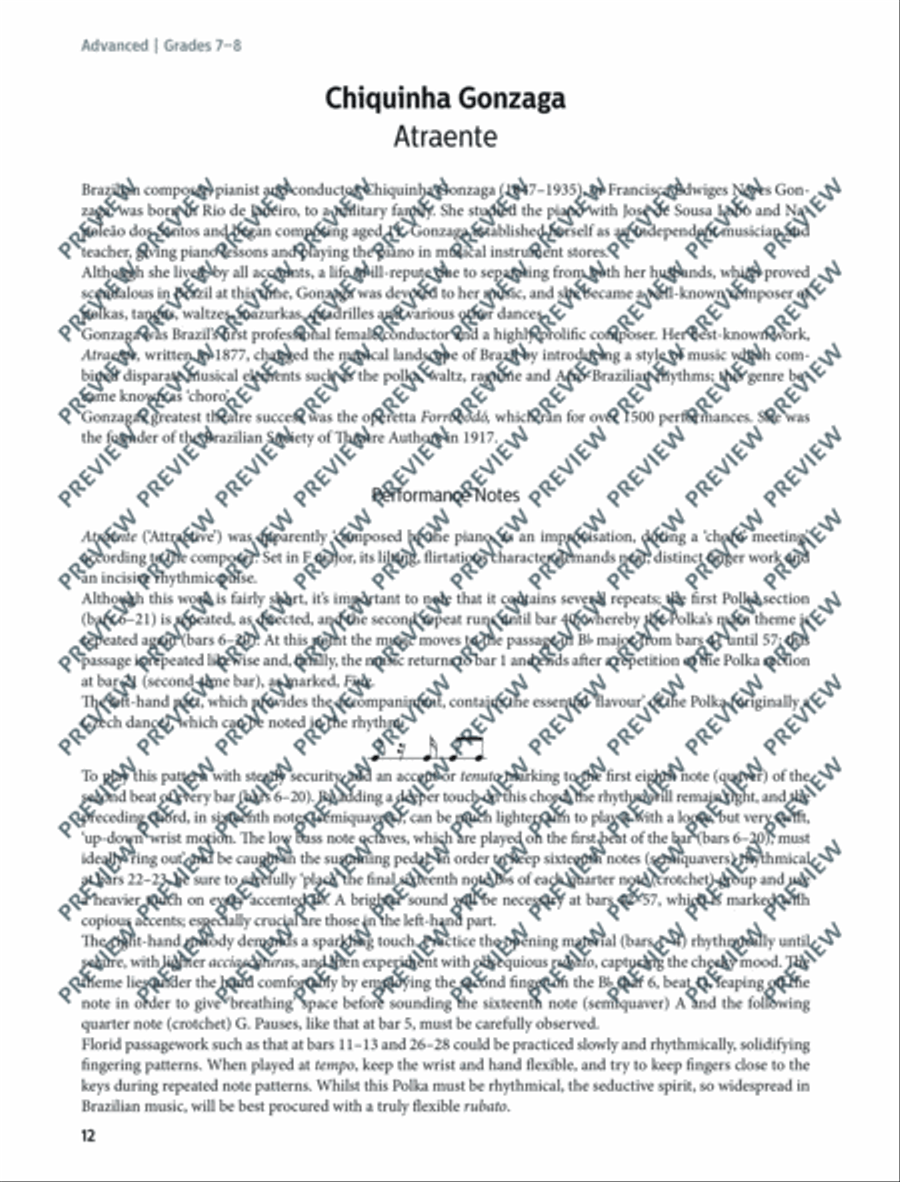 Women Composers Piano Solo scores gallery preview page 13