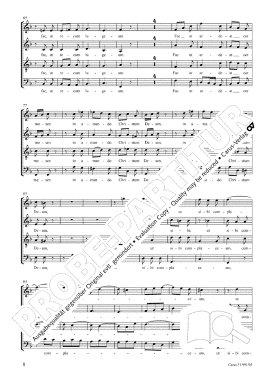 Stabat mater 4-Part scores gallery preview page 9