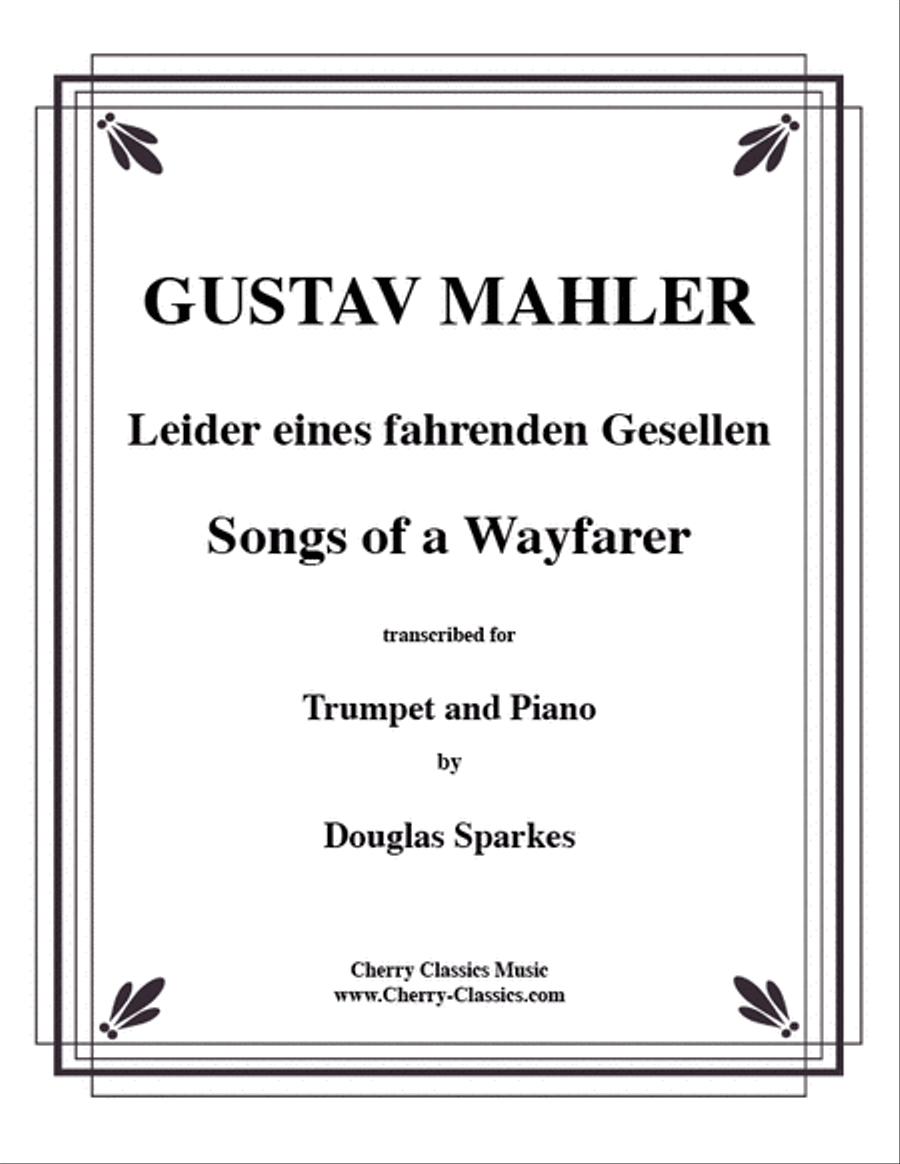 Songs of a Wayfarer for Trumpet and Piano Trumpet Solo scores gallery preview page 1