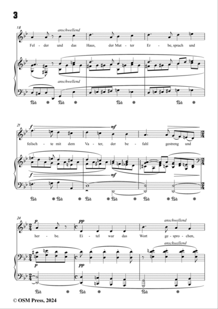 A. Jensen-Denke,denke,mein Geliebter,Op.30 No.4,in B flat Major Voice scores gallery preview page 4