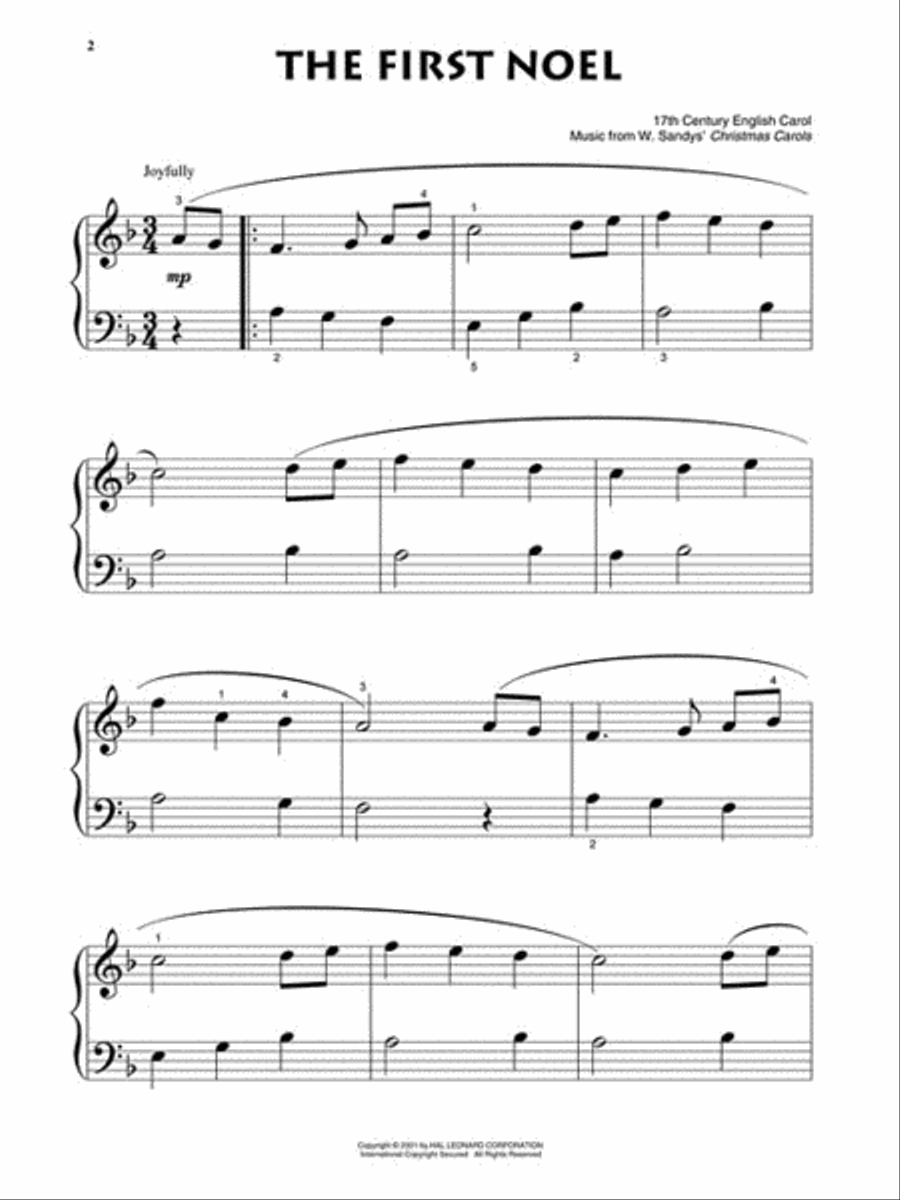 Christmas Classics Christmas Classics Piano Solo scores gallery preview page 4
