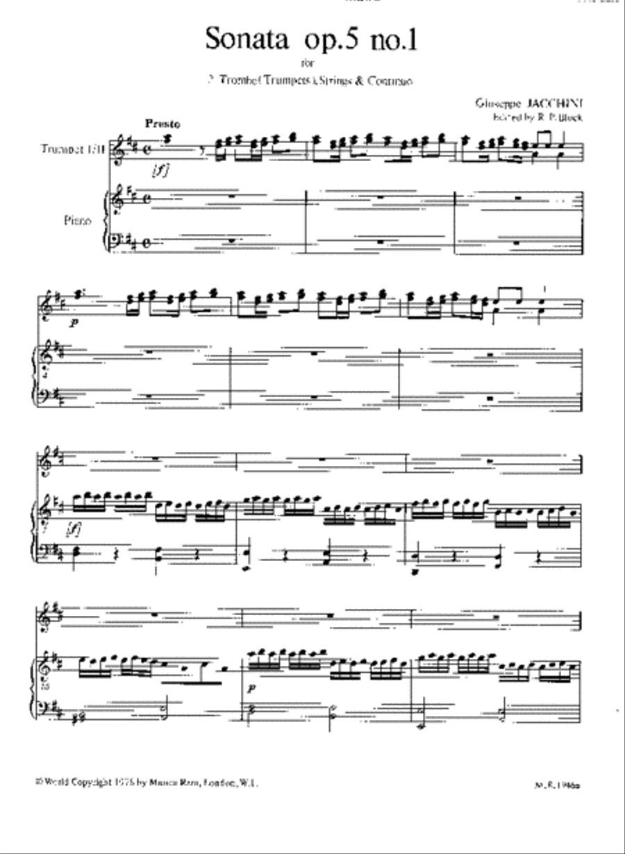 Trattenimenti per camera Op. 5 Piano Trio scores gallery preview page 2