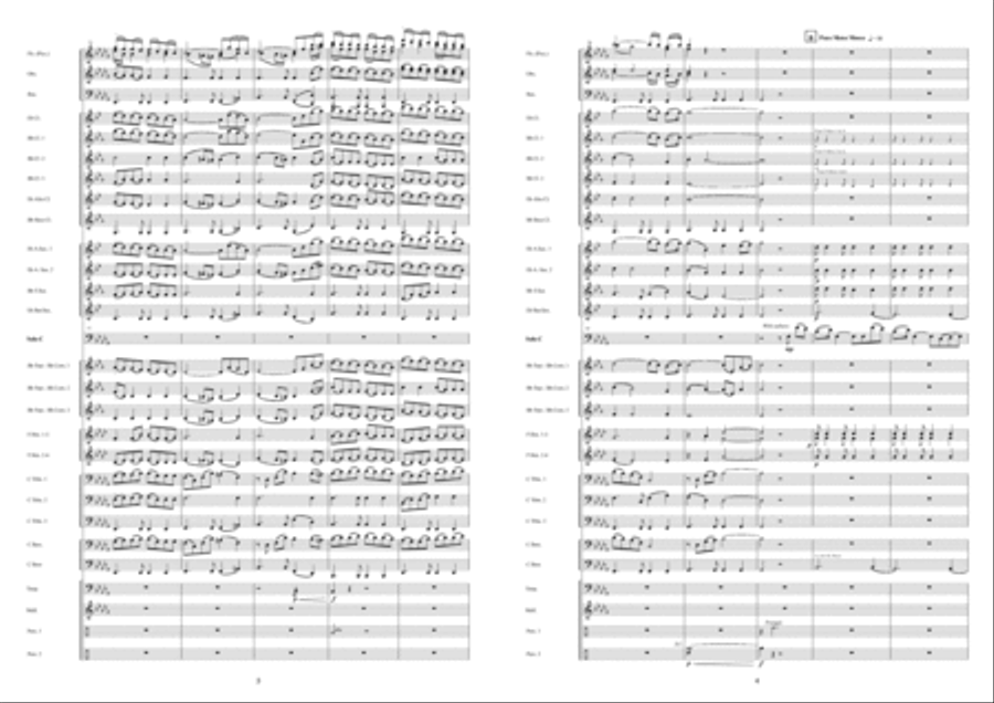 Aria Aria Brass Band scores gallery preview page 4