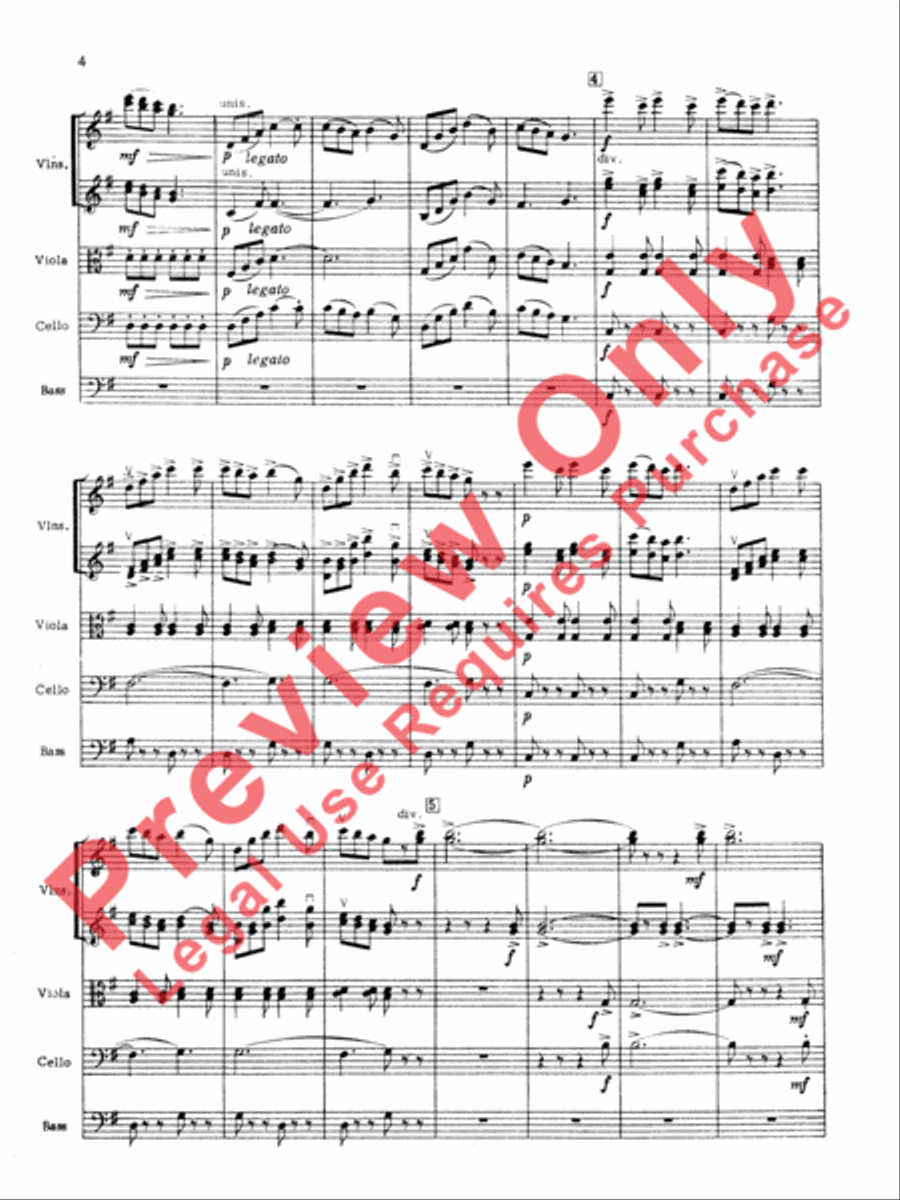 Suite of Carols Suite of Carols String Orchestra scores gallery preview page 5