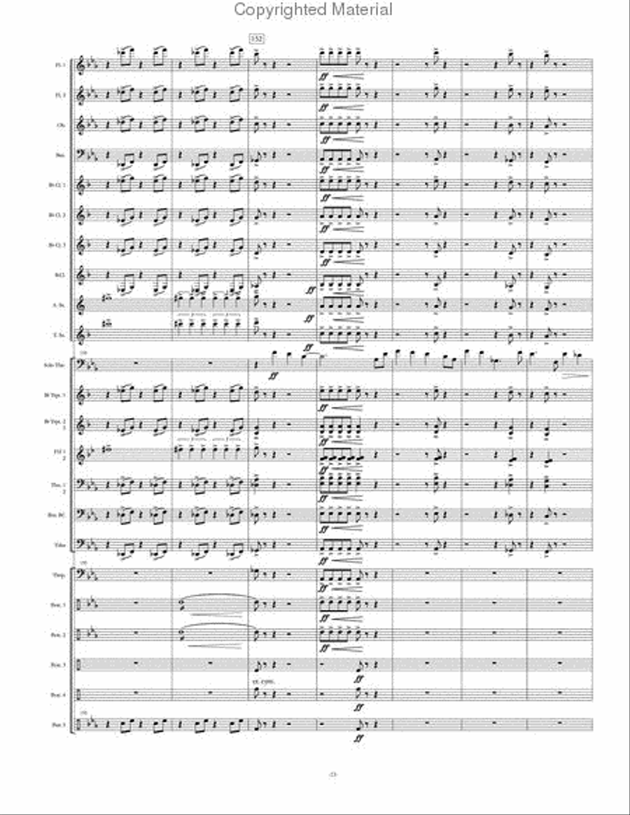 Seminar Concert Band scores gallery preview page 24