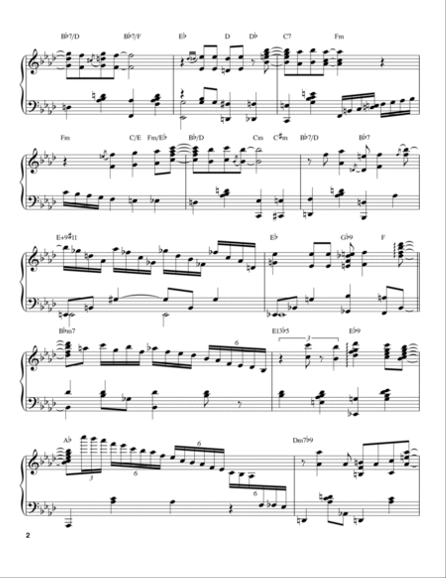 Poor Butterfly Piano scores gallery preview page 2