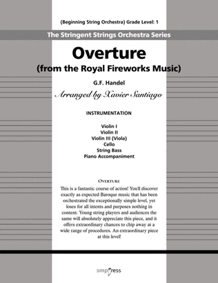 Overture (from Royal Fireworks Music)