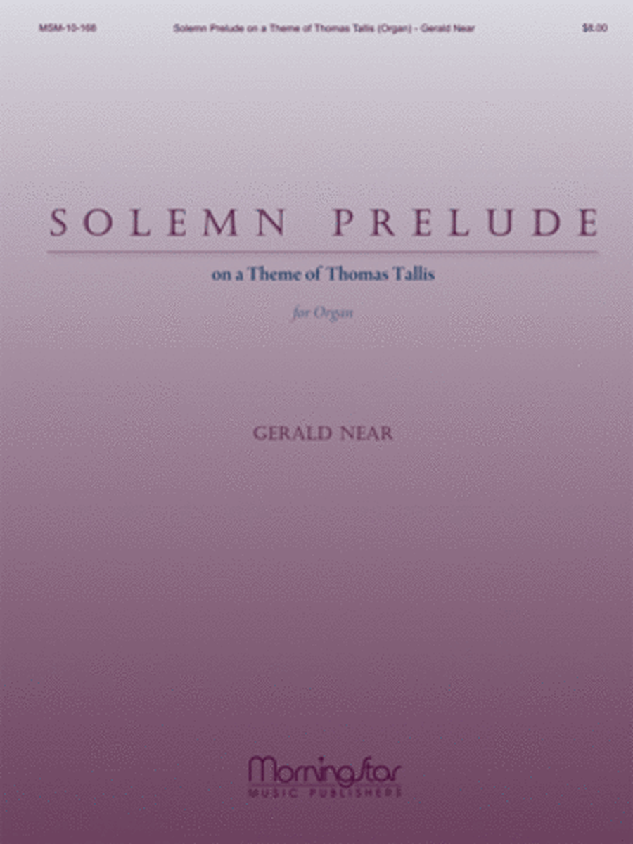 Solemn Prelude on a Theme of Thomas Tallis image number null