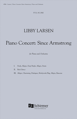 Piano Concerto: Since Armstrong