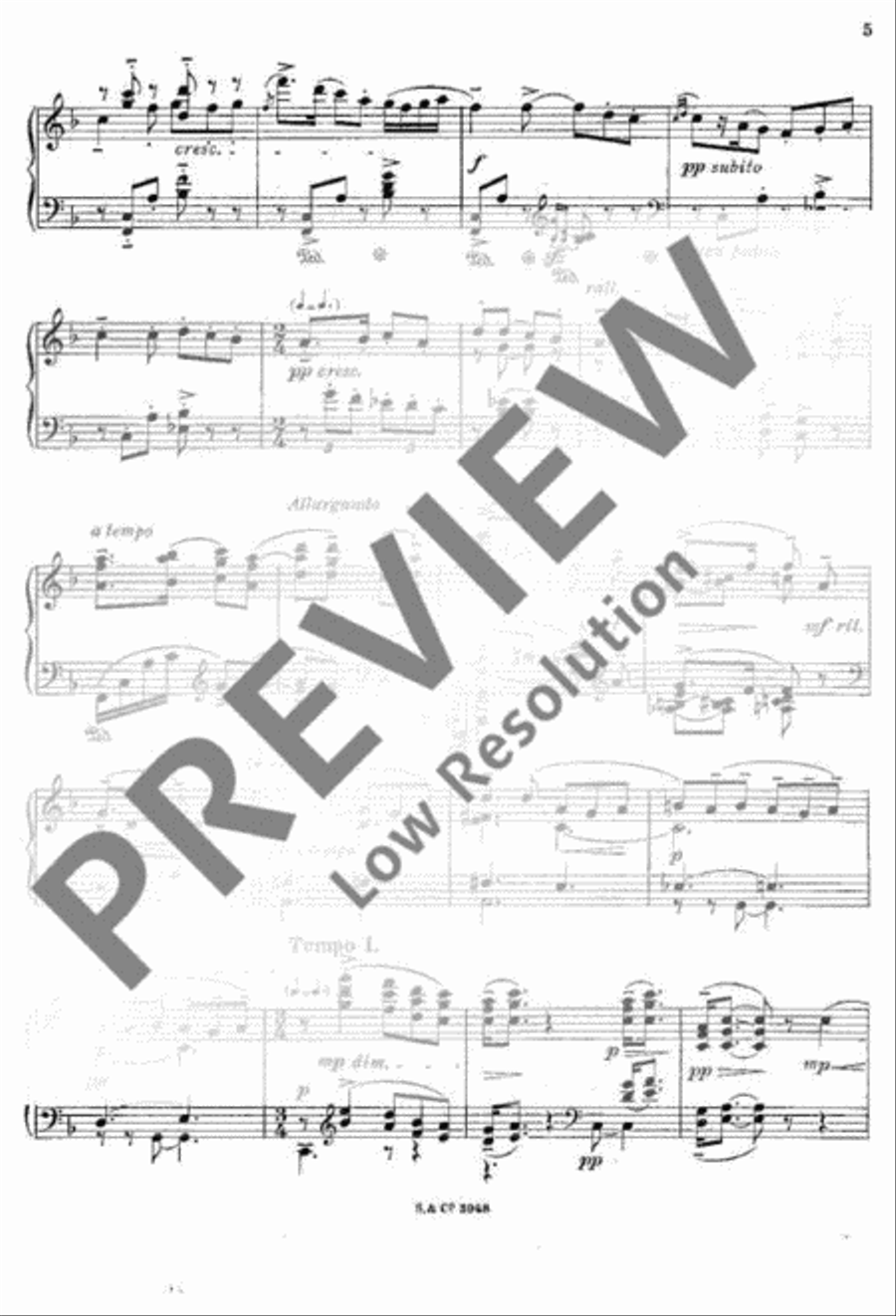 On a May Morning Piano Solo scores gallery preview page 6