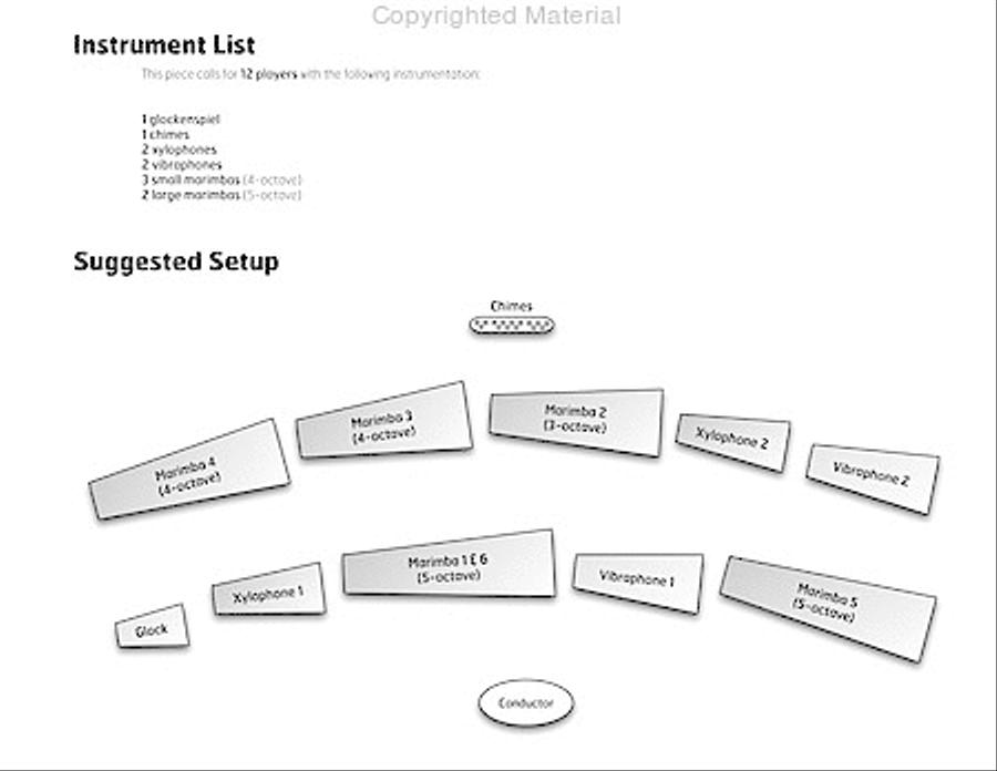 Midsummer Night's Dream, A: Scherzo Percussion Ensemble scores gallery preview page 4