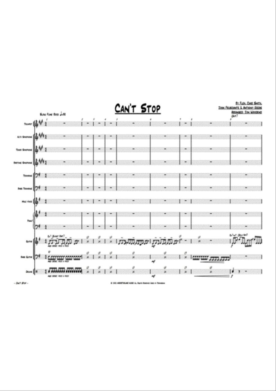 Can't Stop Jazz Ensemble scores gallery preview page 6