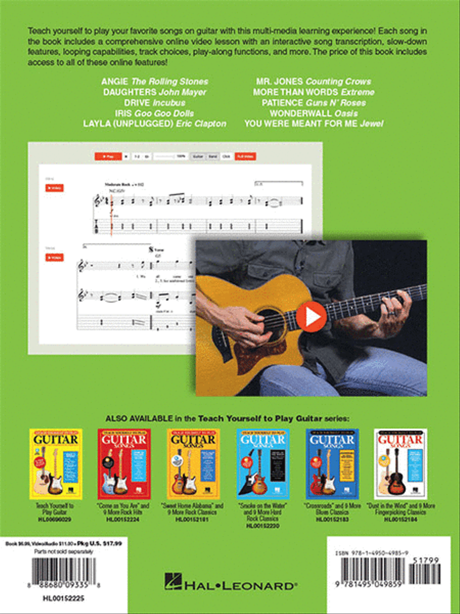 Teach Yourself to Play Guitar Songs: 