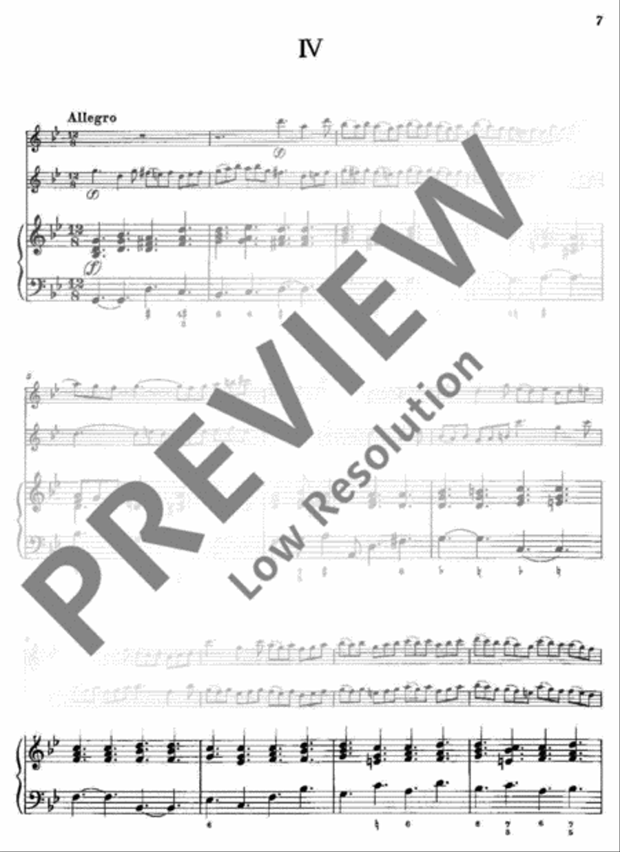 Triosonate G minor Triosonate G minor Alto Recorder scores gallery preview page 8