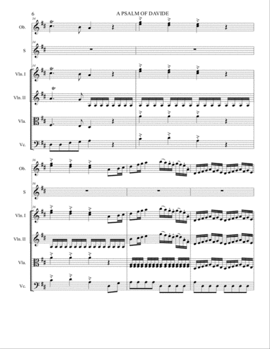 Rejoice israel Small Ensemble scores gallery preview page 6