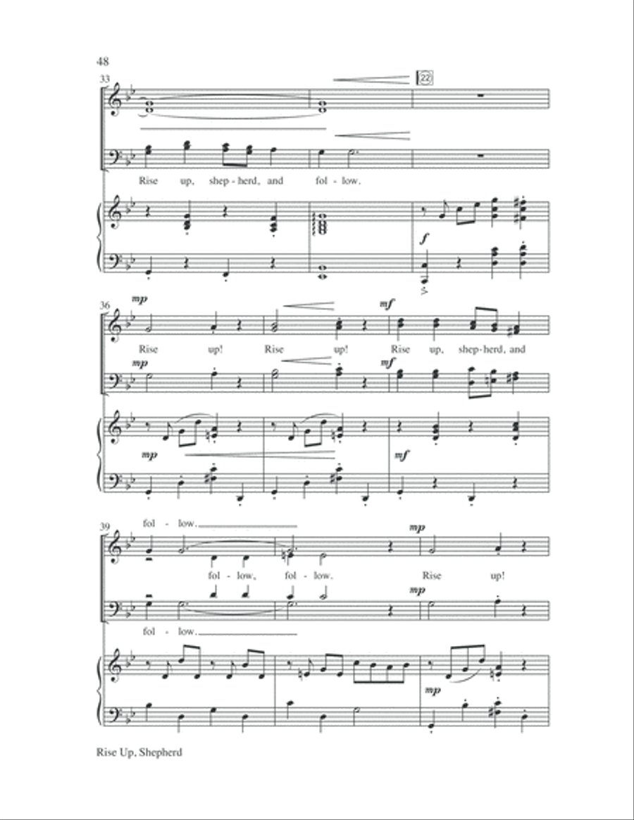 Let the Whole World Sing 4-Part scores gallery preview page 52