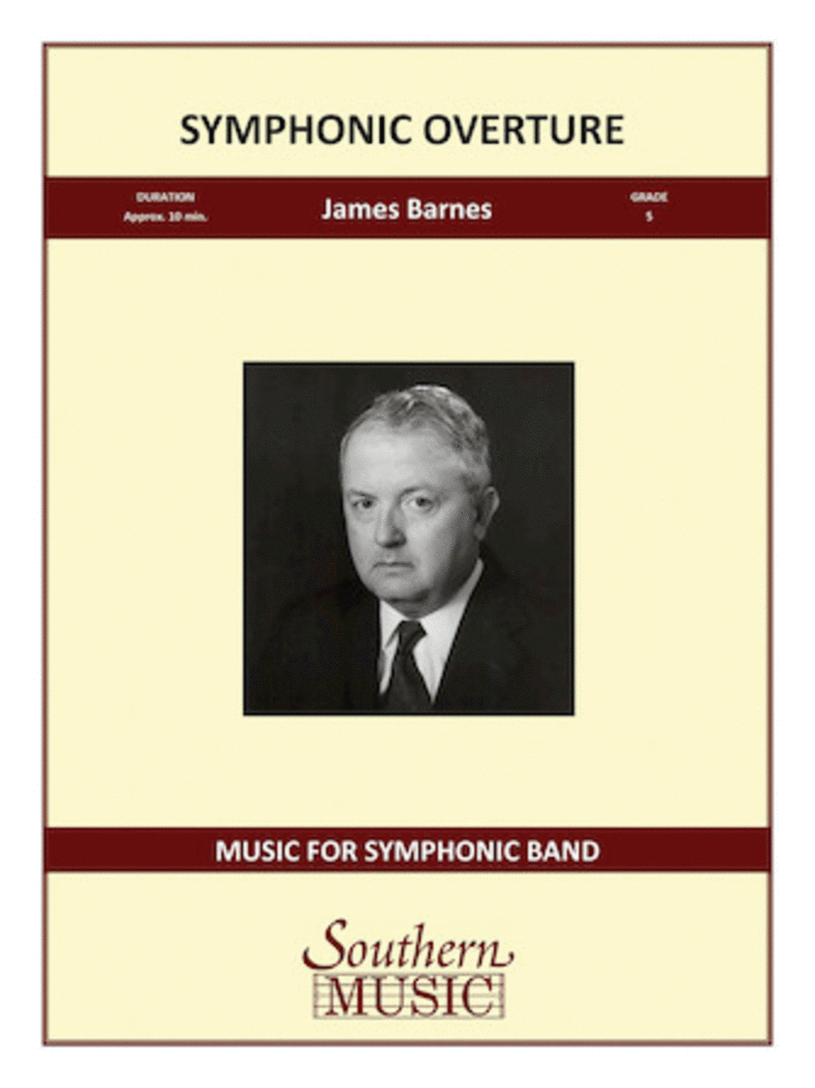 Symphonic Overture Concert Band scores gallery preview page 1