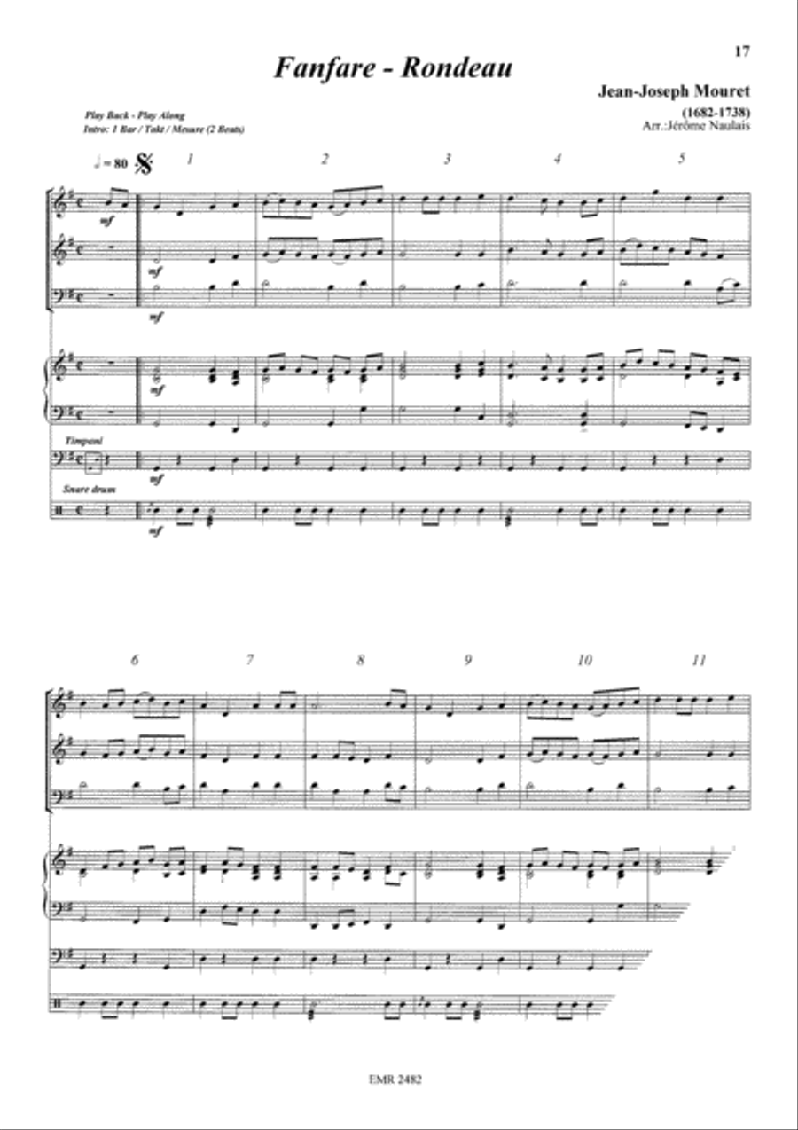 Album Volume 2 Brass Trio scores gallery preview page 7