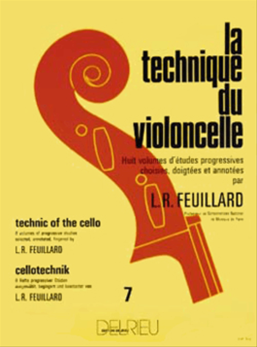 Technique du violoncelle - Volume 7 Cello scores gallery preview page 1