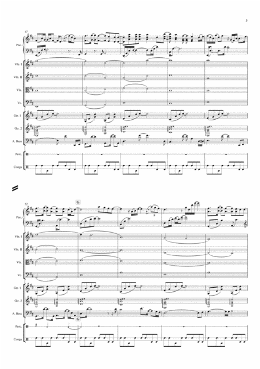 The Heart Of Worship (when The Music Fades) Large Ensemble scores gallery preview page 5