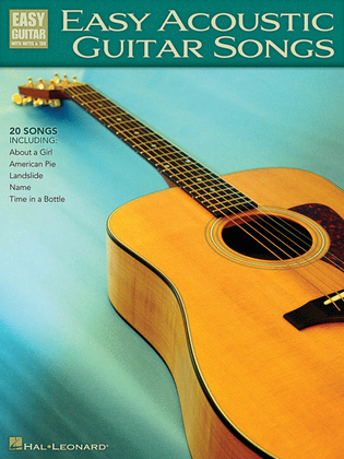 Book cover for Easy Acoustic Guitar Songs