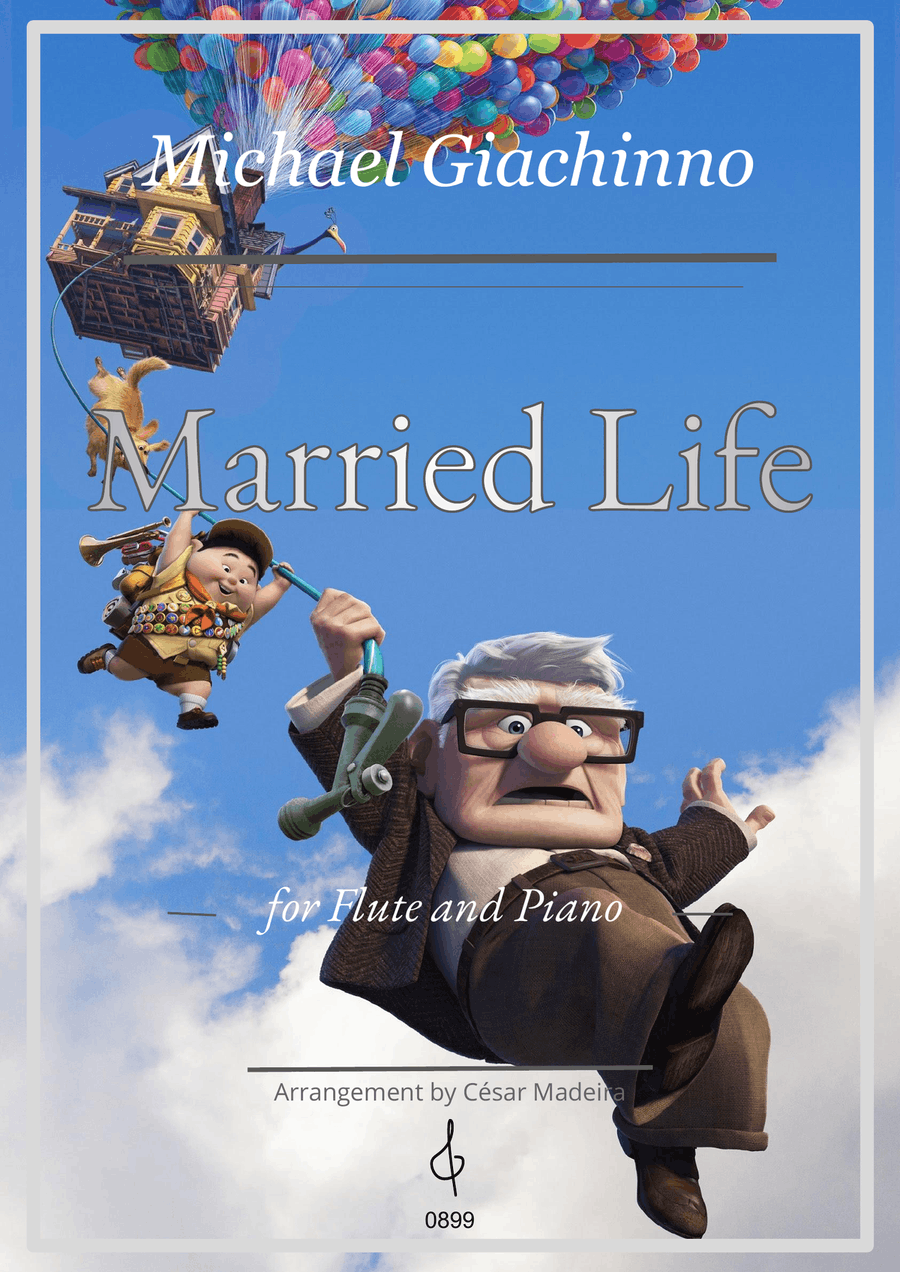Married Life Flute scores gallery preview page 1