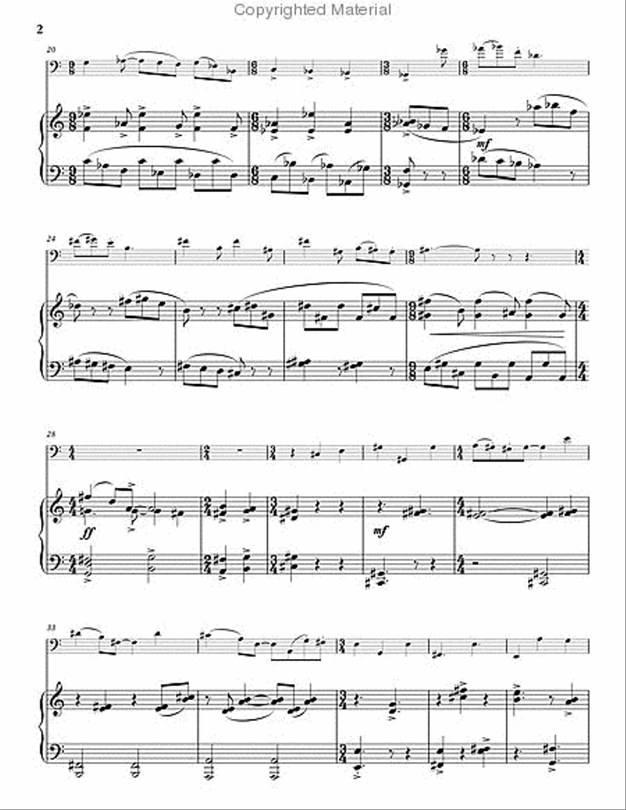 Sonata for Bassoon & Piano