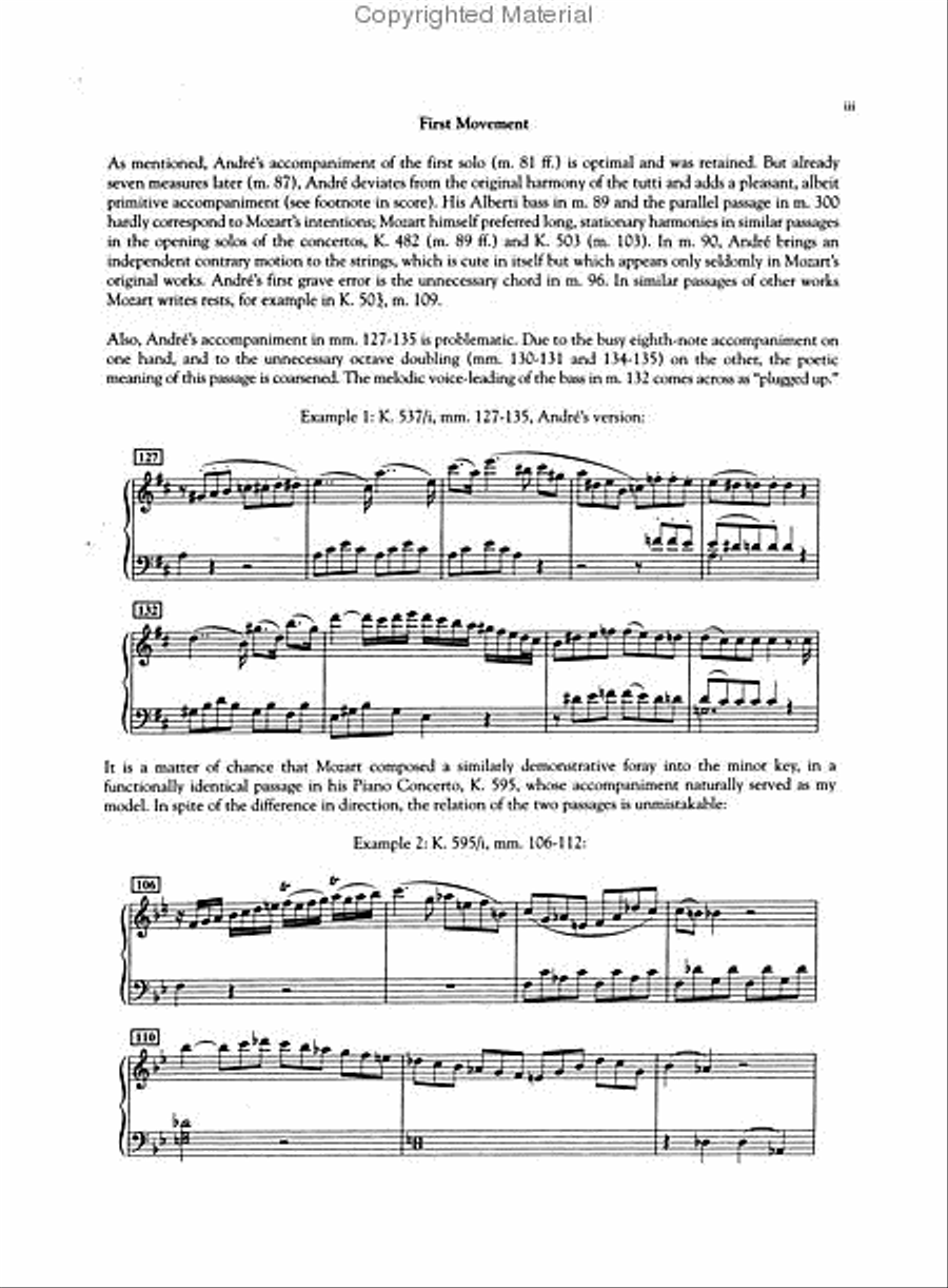 Piano Concerto No. 26, K. 537 (“Coronation Concerto”) Piano scores gallery preview page 2
