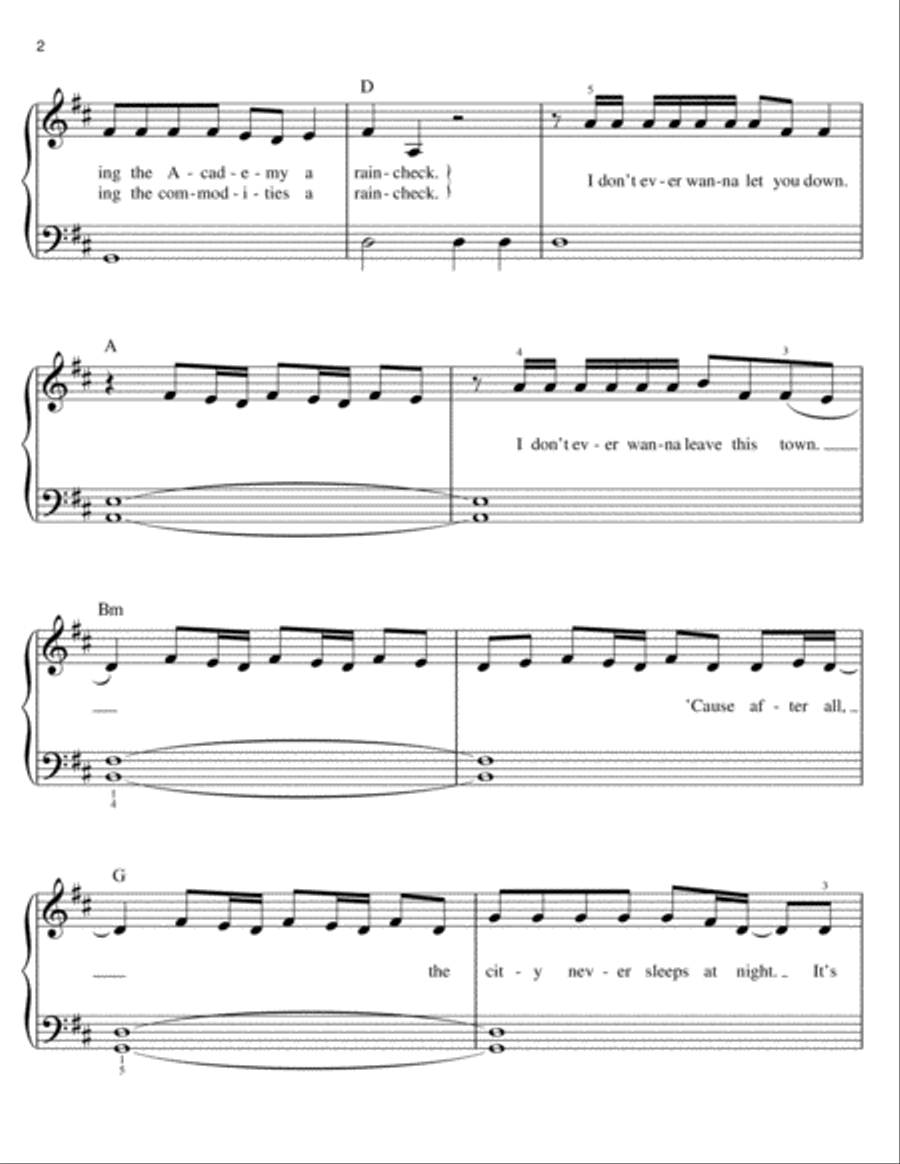 It's Time It's Time Easy Piano scores gallery preview page 2