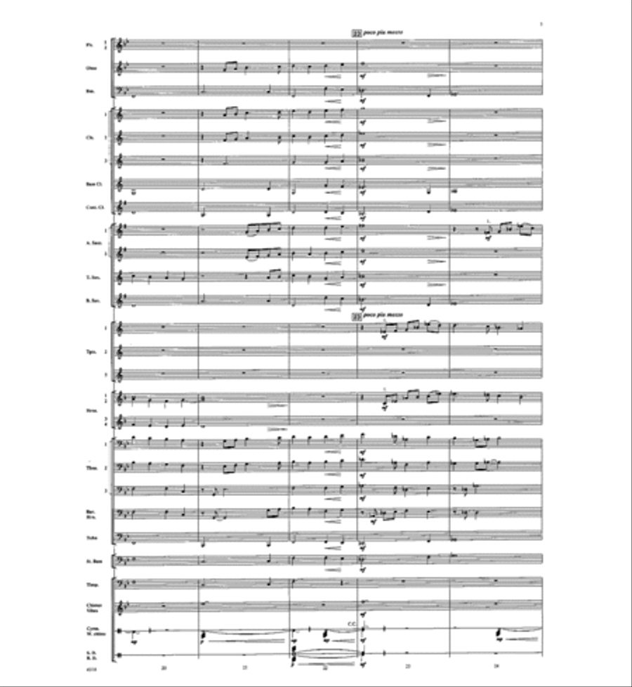 Pastorale Pastorale Concert Band scores gallery preview page 6