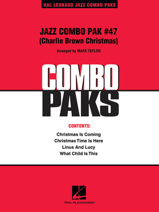 Book cover for Jazz Combo Pak #47 (Charlie Brown Christmas)