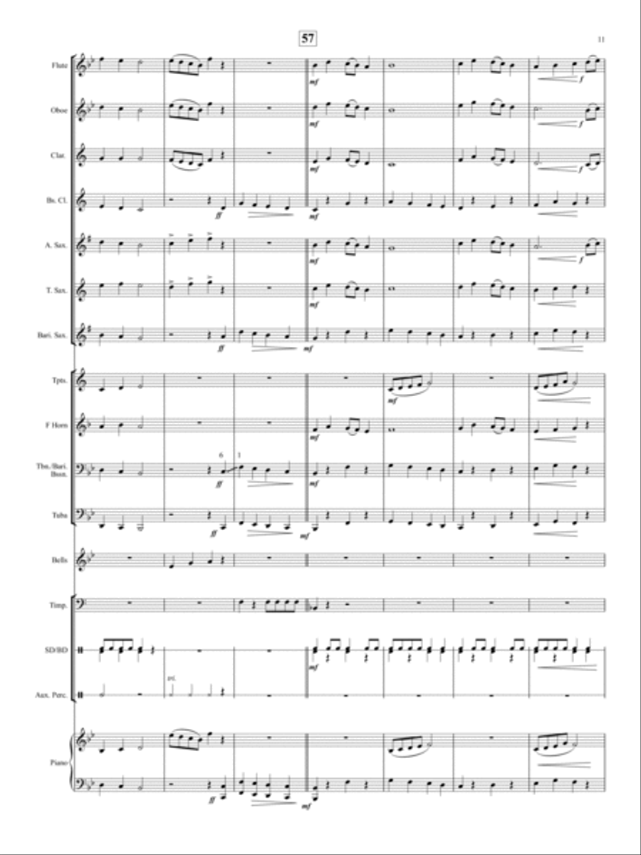 March Mania Concert Band scores gallery preview page 10