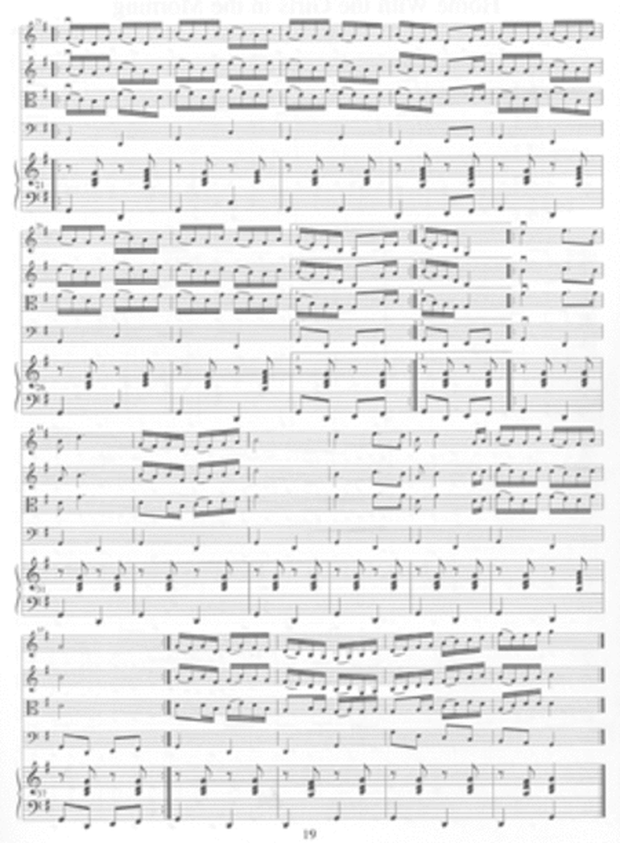 American Fiddle Tunes for Solo & Ensemble-Viola,Score Violin 3
