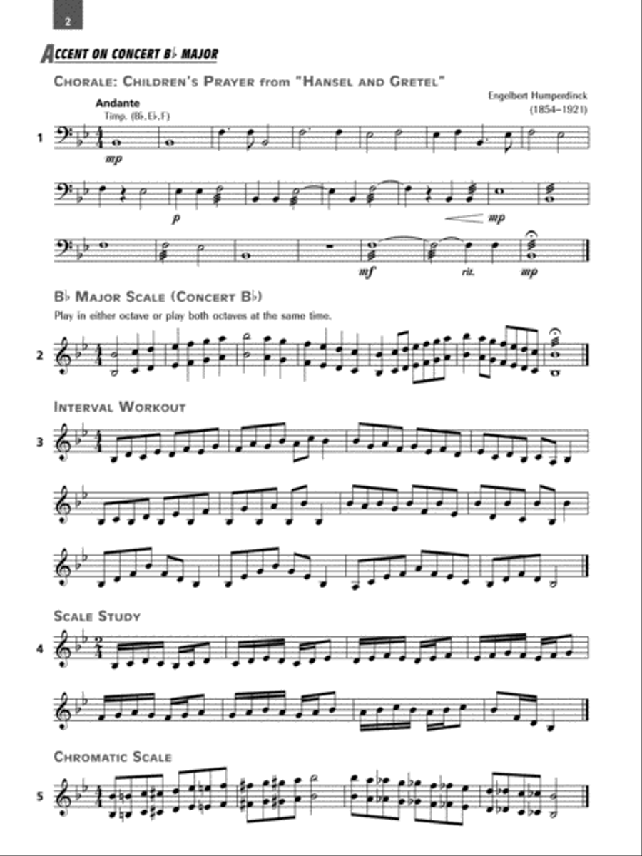 Accent on Achievement, Book 3 Concert Band Methods scores gallery preview page 3