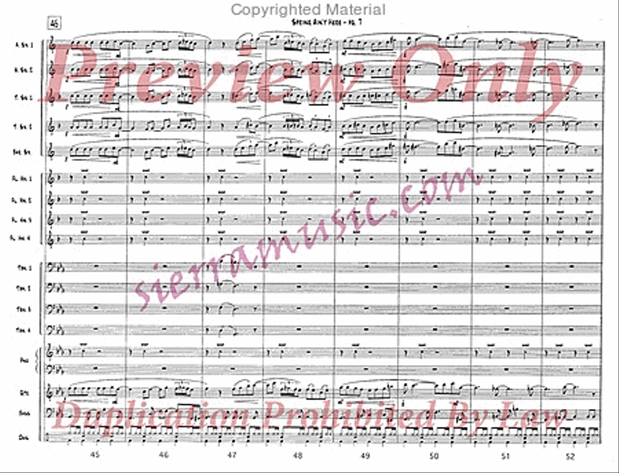I Can't Stop Loving You Jazz Ensemble scores gallery preview page 8