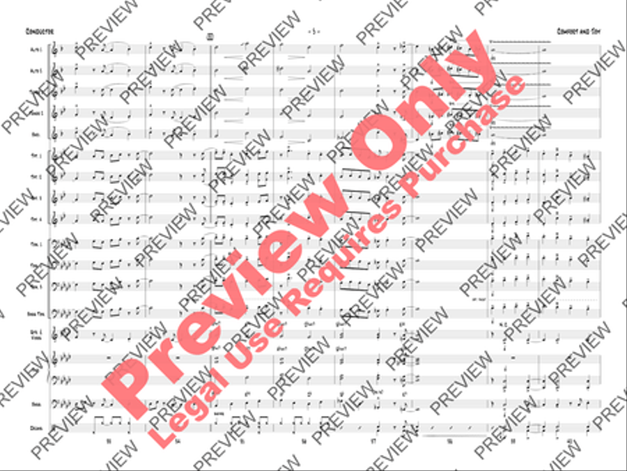 Comfort and Joy Comfort and Joy Jazz Ensemble scores gallery preview page 8