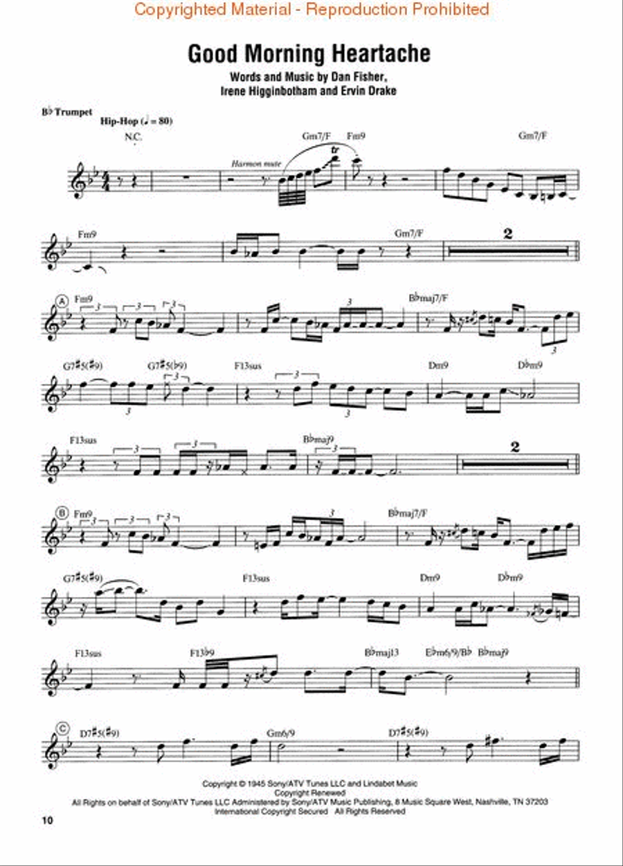 Best of Chris Botti Trumpet Solo scores gallery preview page 3
