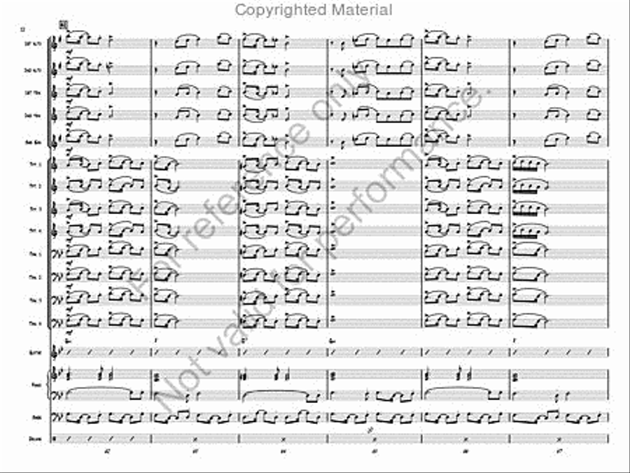 Mucho Macho Jazz Ensemble scores gallery preview page 11