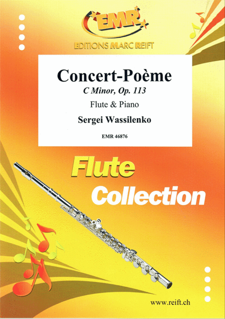 Concert-Poeme Concert-Poeme Flute Solo scores gallery preview page 1