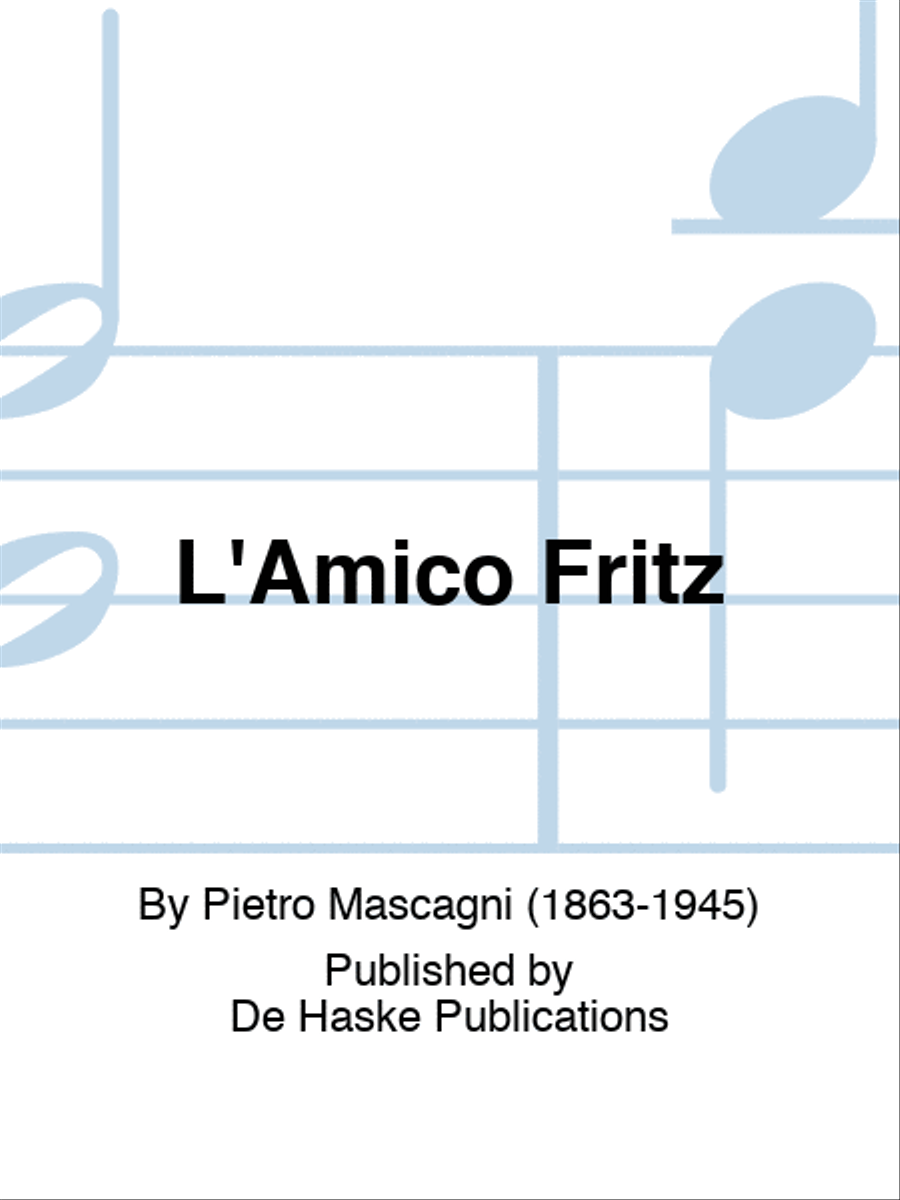 L'Amico Fritz Concert Band scores gallery preview page 1